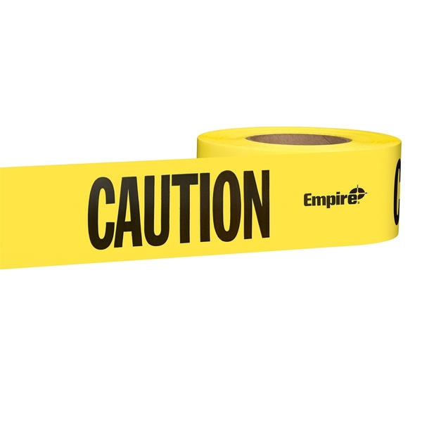 Milwaukee Tool 1000 ft. Yellow Barricade Tape - CAUTION/CUIDADO 77-1002